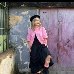 EUC black Jadon platform Dr. Marten boots